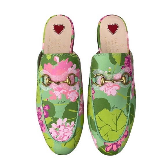NEW Gucci X Ken Scott Princeton Mules - Picture 1 of 3